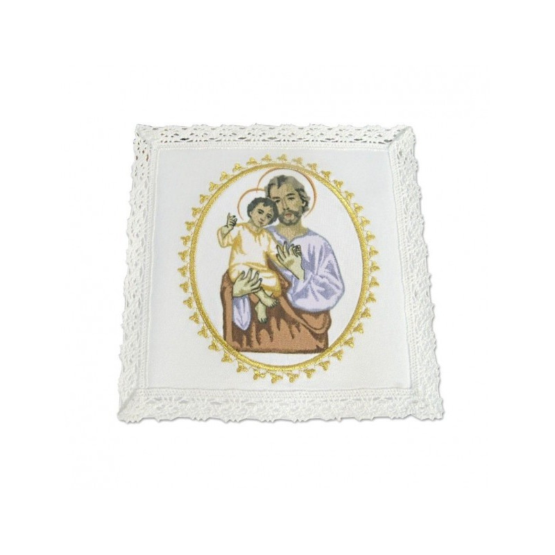 Kelch Leinen-Set Baumwolle - St. Joseph.