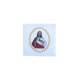 Besticktes Leinen-Kelch-Set - Herz des Herrn Jesus