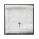 Korporal mit goldenem Kreuz - 100% Baumwolle