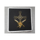Besticktes Kelchblatt schwarz IHS+ Ohren