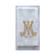 Purificator goldenes Marienemblem - 100% Baumwolle