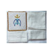 Marianischer Kelch Leinen-Set (6)