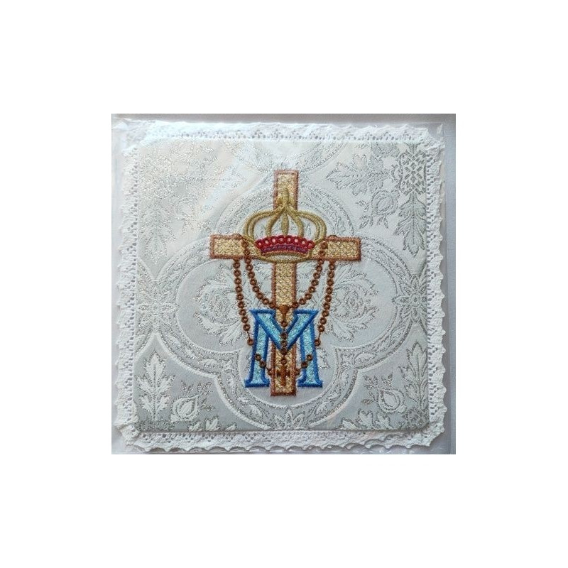 Kelch mit gesticktem Marianischen Muster M (5)