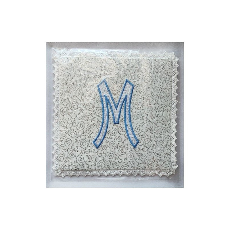 Kelch mit gesticktem Marianischen Muster M (7)