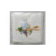 Besticktes ecrufarbenes Kelchtuch - Taube