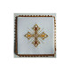 Kelch mit gesticktem Goldkreuz (24)