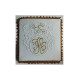 Kelchtuch bestickt Gold IHS, Trauben (31)