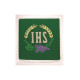 Grünes Kelchbahrtuch IHS-Muster