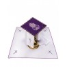 Bestickter Kelch Leinen Set - Advent (5)