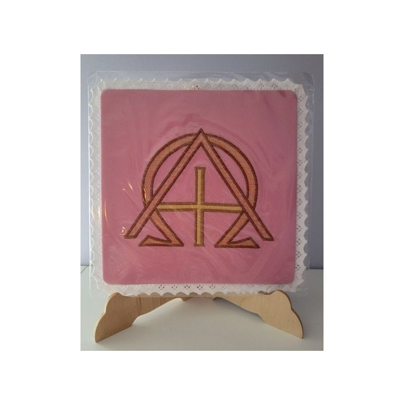 Alpha und Omega pinker Kelch Kelch (4)