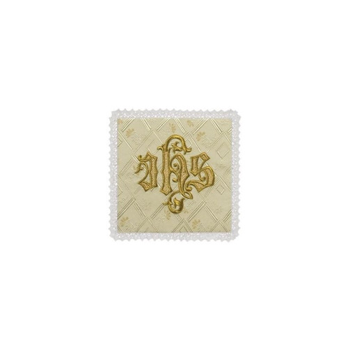 Abendmahlskelch ecru IHS-Muster