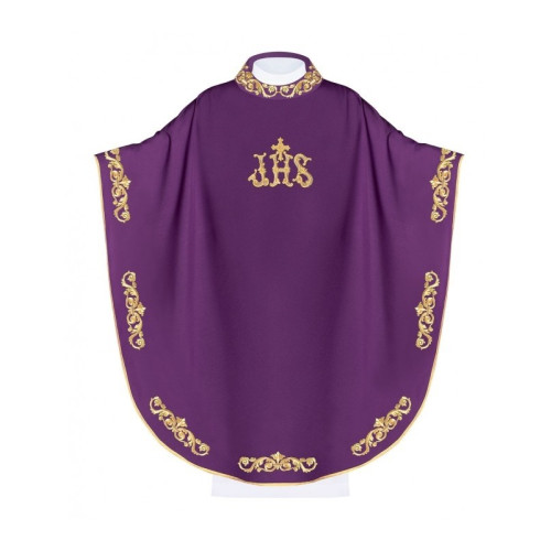 IHS gesticktes Messgewand - violett (H37)