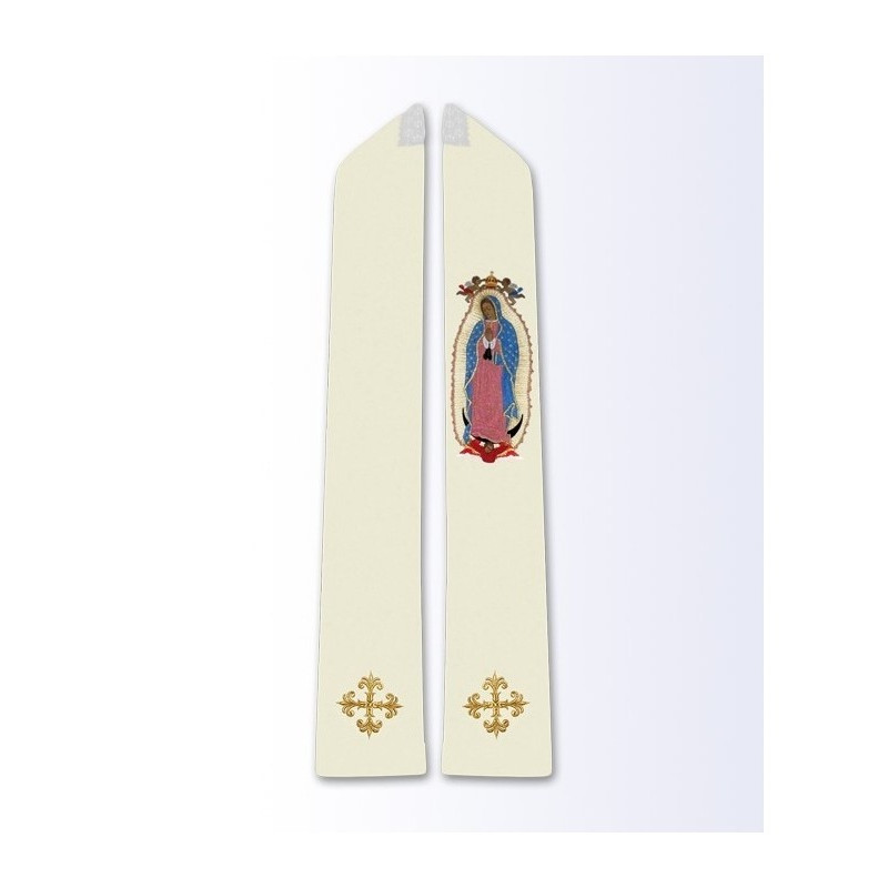 Stola mit dem Bildnis der Muttergottes von Guadalupe