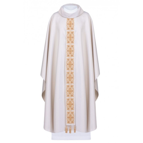 Besticktes Messgewand, Ziersteine - Gold (H59)