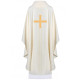 Gesticktes Messgewand mit Kreuz - ecru (H75)