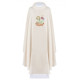 Besticktes Ostergewand mit dem Lamm Gottes - ecru (H90)