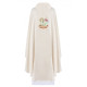 Besticktes Ostergewand mit dem Lamm Gottes - ecru (H90)