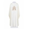 Messgewand mit gesticktem Alpha und Omega Symbol - ecru (H130)