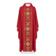 Reich besticktes Messgewand - rot (H161)