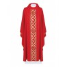 Messgewand Gesticktes Kreuz - rot (H176)