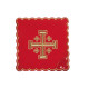 Kelch Leinen Set bestickt -Jerusalem Kreuz (31H)