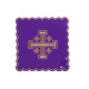Kelch Leinen Set bestickt -Jerusalem Kreuz (32H)