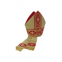 Bestickte Mitra (10)