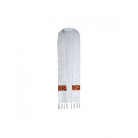 Stola des Priesters mit Zapfen, Jacquard (liturgische Farben)