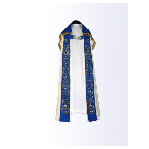 Gesticktes Marian Cope + Stola