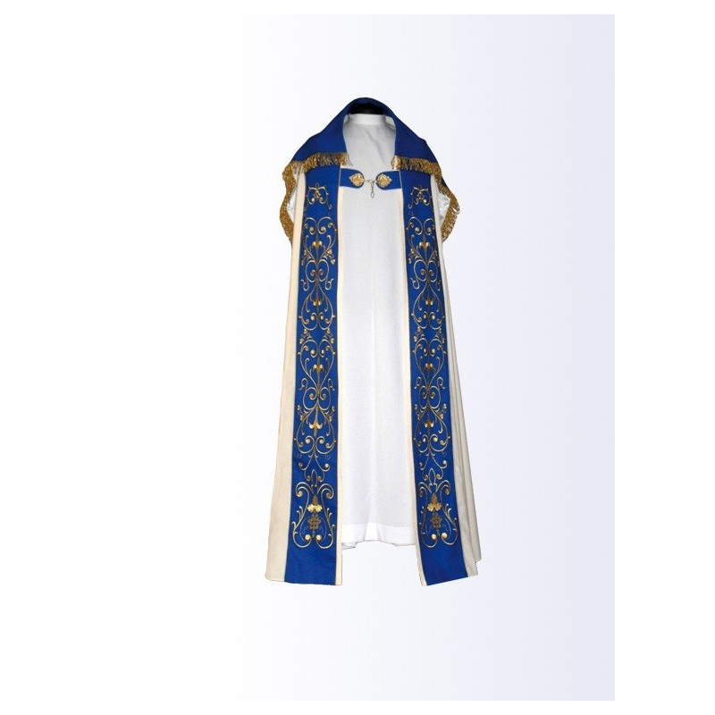Gesticktes Marian Cope + Stola