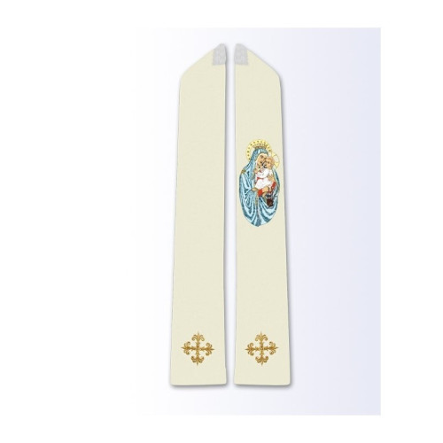 Stola mit dem Bild der Muttergottes vom Skapulier
