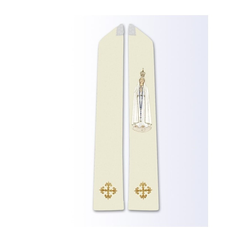 Stola mit Bildnis der Muttergottes von Fatima