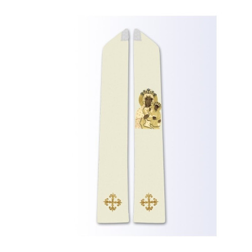 Stola mit Bildnis der Muttergottes von Tschenstochau