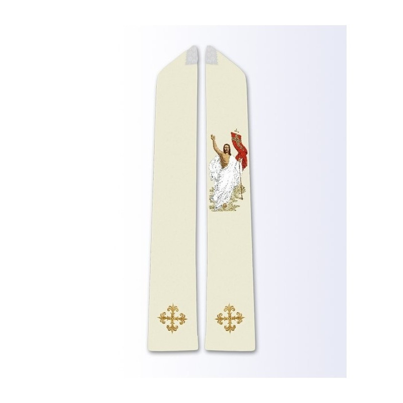 Stola mit dem Bild des auferstandenen Christus
