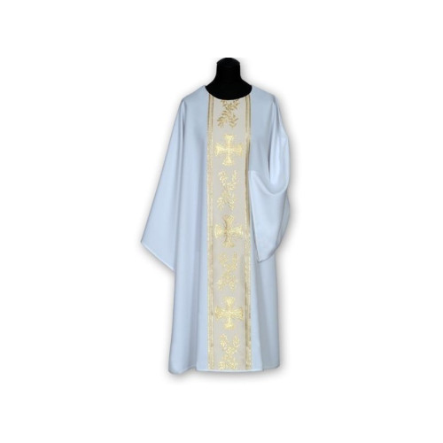 Dalmatic Weißgoldgürtel + Stola
