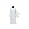 Dalmatic Weißgoldstreifen + Stola