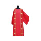 Dalmatic rot + Stola (2 Gürtel)