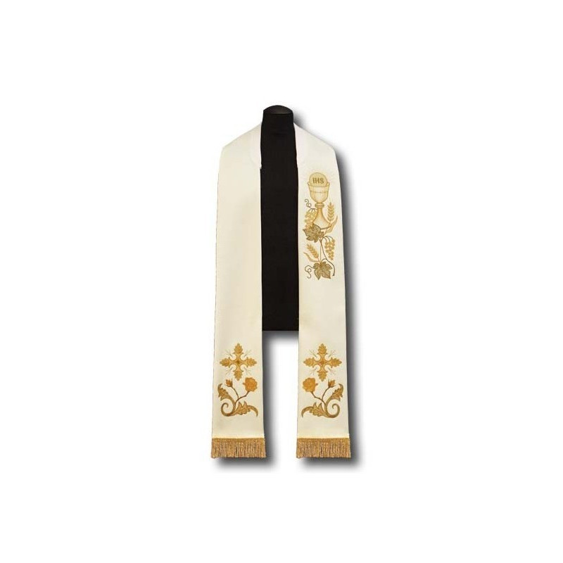Stola des Priesters - bestickt (197)