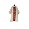 Dalmatic romanischer Typ - Brokatstoff - IHS