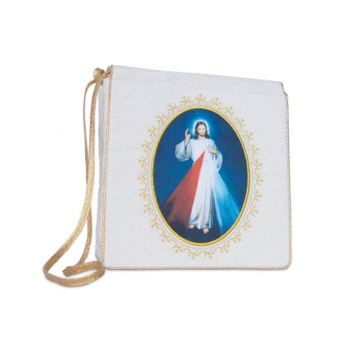 Gestickte Burse Jesus der Barmherzige