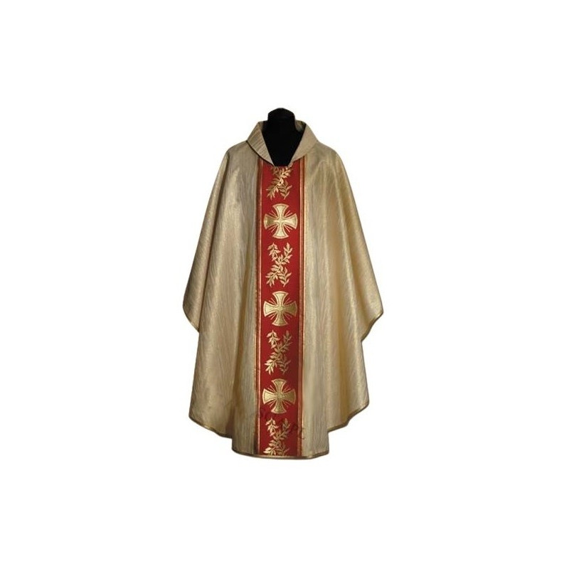 Gesticktes goldenes Messgewand (36A)