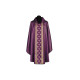 Violettes Messgewand + goldenes Ornament (53A)