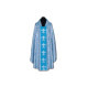 Marianisches Messgewand blau + silbernes Ornament (57A)