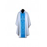 Marianisches Messgewand blau + silbernes Ornament (58A)