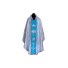 Marianisches Messgewand blau + silbernes Ornament (59A)
