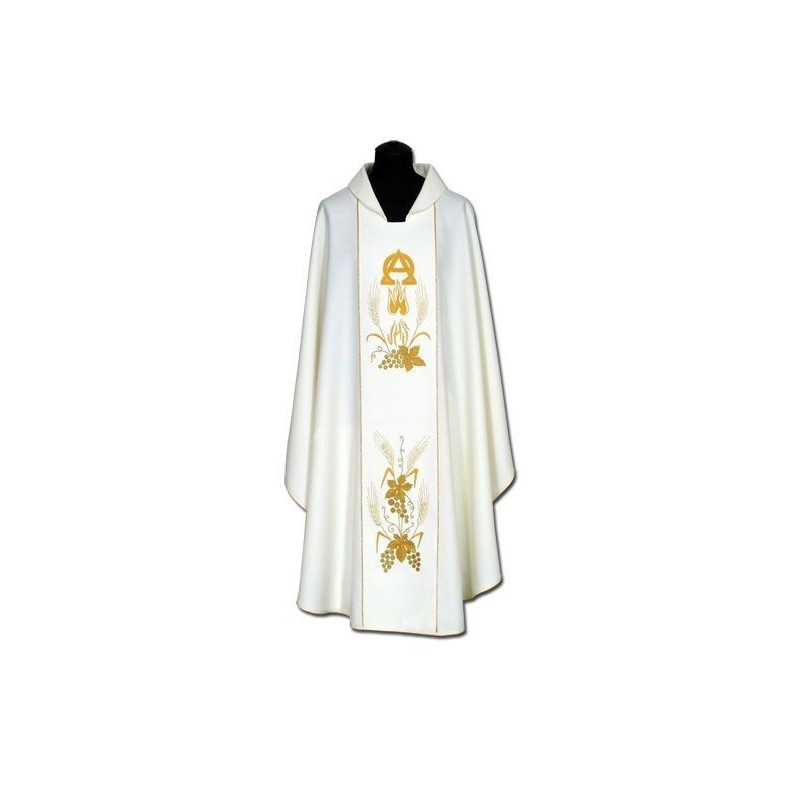 Reich besticktes Messgewand (89A)