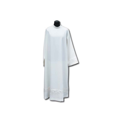 Priesteralb Satineinsatz