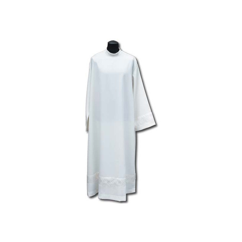 Priesteralb Satineinsatz