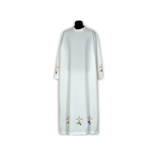 Bestickte Priester-Albe (1)