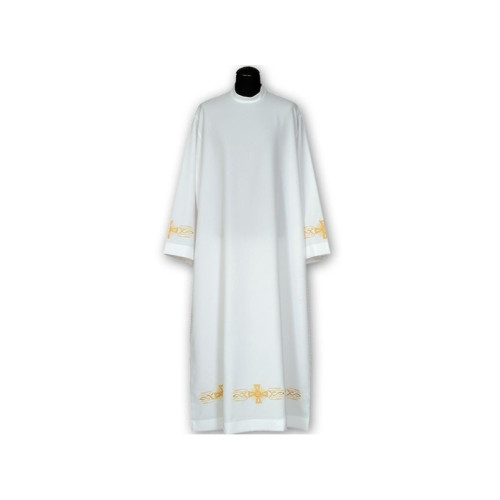 Bestickte Priester-Albe (9)
